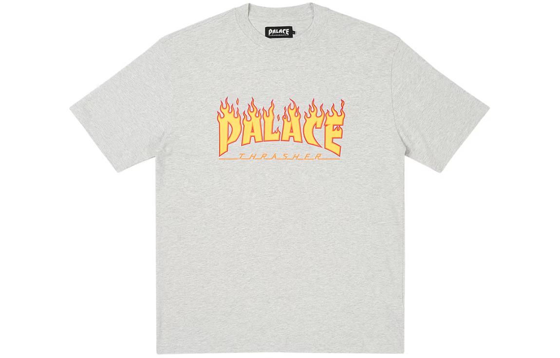 Футболка X Thrasher PALACE, серая
Футболка X Thrasher PALACE, серая