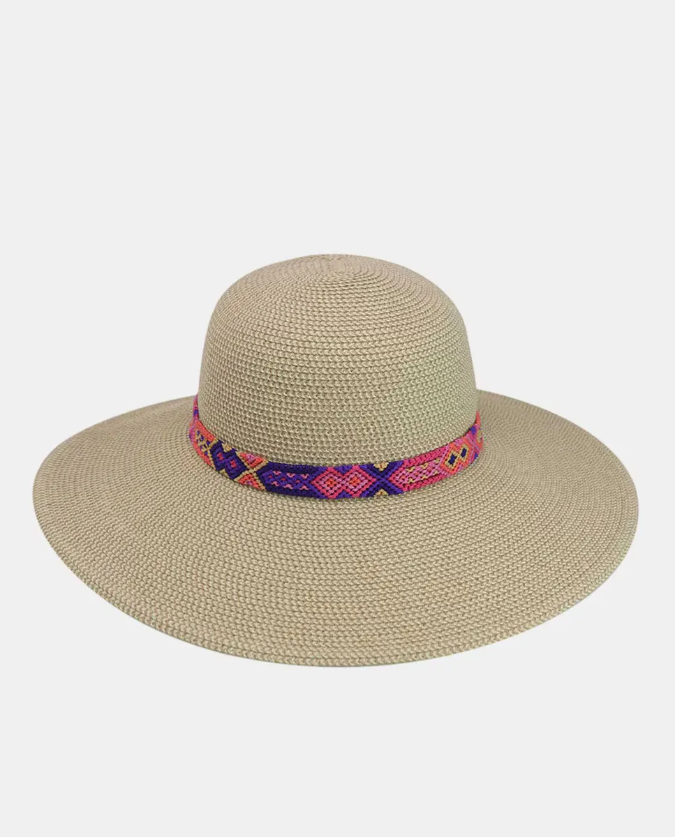 Женская памела из натуральной бумаги Illums с разноцветными деталями, цвет Natural
Женская памела из натуральной бумаги Illums с разноцветными деталями, цвет Natural