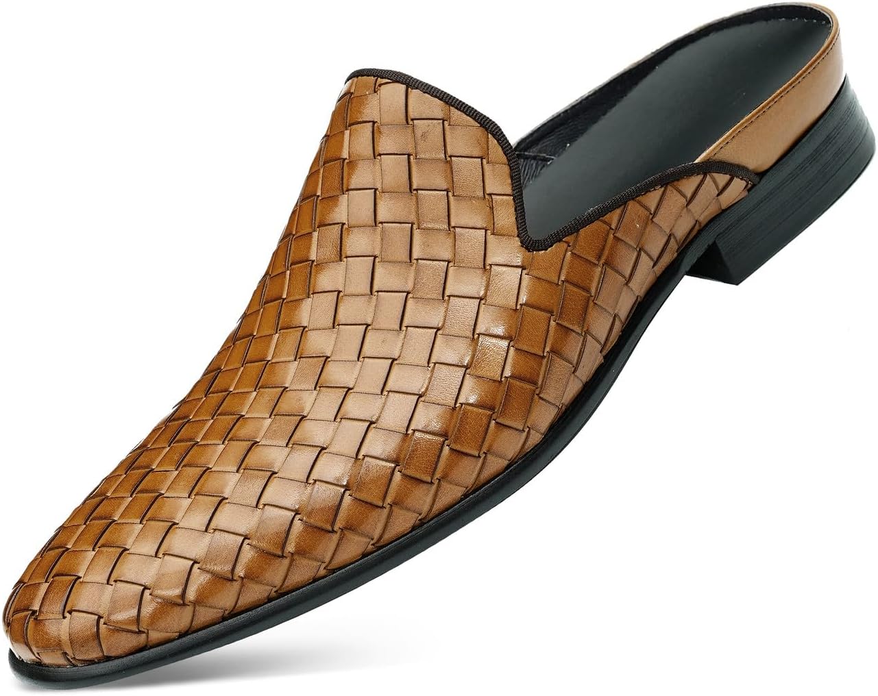 Мужские мюли Santimon сандалии формальные лоферы из кожи, деловые повседневные плетеные тапочки с открытой спиной, уличная обувь с легким надеванием для мужчин, светло-коричневый
Мужские мюли Santimon сандалии формальные лоферы из кожи, деловые повседневные плетеные тапочки с открытой спиной, уличная обувь с легким надеванием для мужчин, светло-коричневый