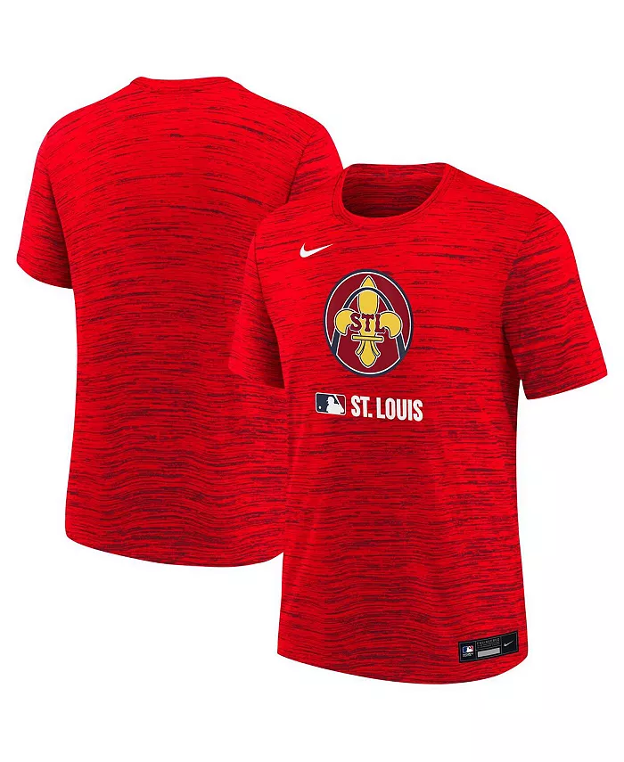 Футболка для мальчиков и девочек постарше St. Louis Cardinals Authentic Collection City Connect Velocity Performance, красная Nike
Футболка для мальчиков и девочек постарше St. Louis Cardinals Authentic Collection City Connect Velocity Performance, красная Nike