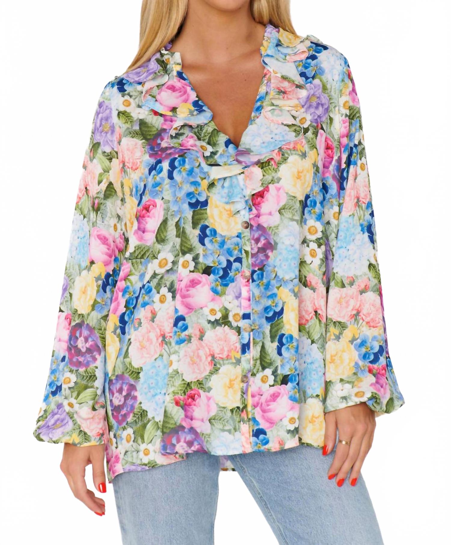 Топ с оборками Suki в цветочном магазине Show Me Your Mumu, Flower Shop
Топ с оборками Suki в цветочном магазине Show Me Your Mumu, Flower Shop