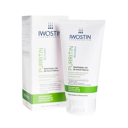 Увлажняющий гель для умывания, 150 мл Iwostin, Purritin
Увлажняющий гель для умывания, 150 мл Iwostin, Purritin