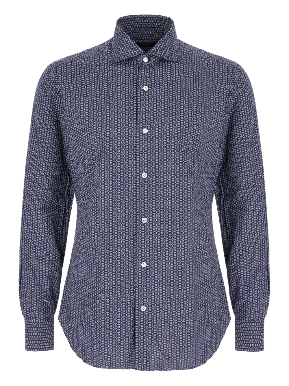 Рубашка с длинными рукавами и узором Barba, синий
Рубашка с длинными рукавами и узором Barba, синий
