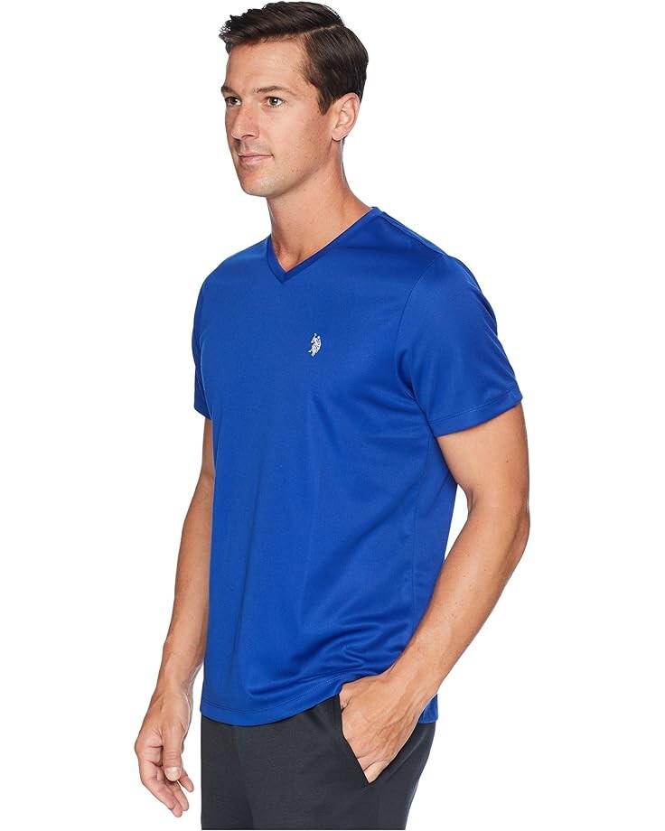 Футболка U.S. POLO ASSN. Performance V-Neck T-Shirt, цвет Cobalt Blue
Футболка U.S. POLO ASSN. Performance V-Neck T-Shirt, цвет Cobalt Blue