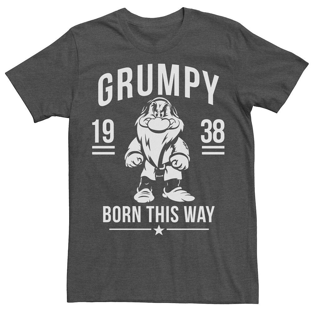Мужская футболка Disney's Snow White Grumpy Born This Way, цвет Charcoal Heather
Мужская футболка Disney's Snow White Grumpy Born This Way, цвет Charcoal Heather