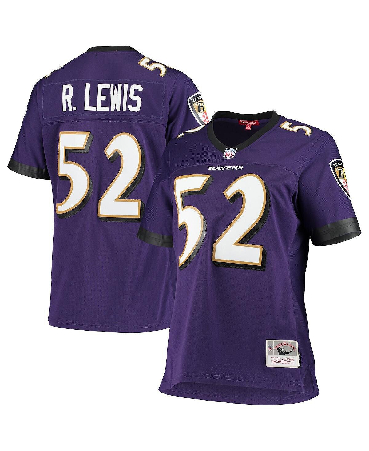 Женская футболка Ray Lewis Purple Baltimore Ravens Legacy Replica Team Mitchell & Ness
Женская футболка Ray Lewis Purple Baltimore Ravens Legacy Replica Team Mitchell & Ness
