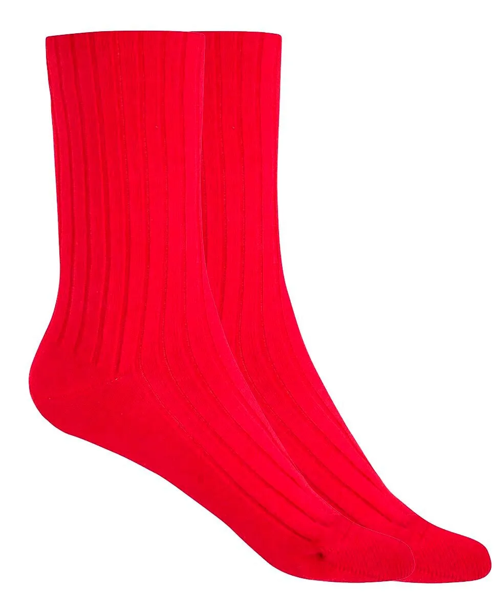 Набор из 2 пар женских носков из бамбука с резинкой, не давящей на ногу Punto Blanco, красный
Набор из 2 пар женских носков из бамбука с резинкой, не давящей на ногу Punto Blanco, красный