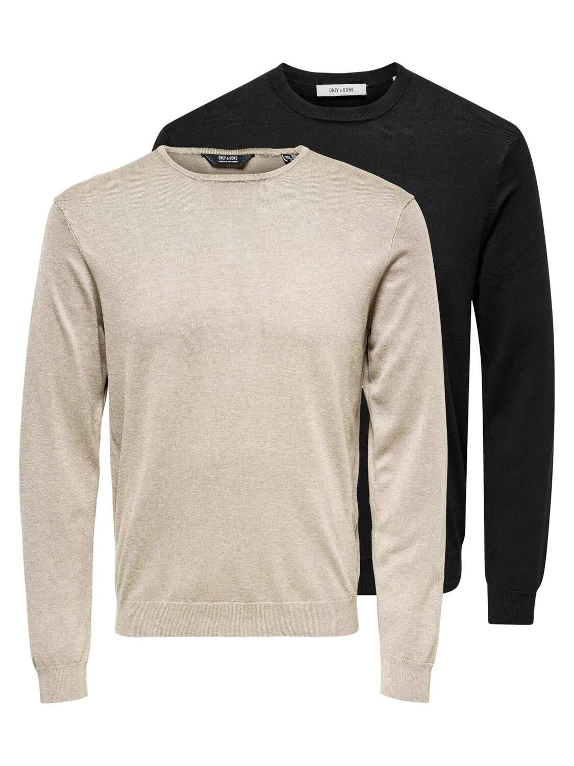 Only & Sons Свитер 'Wyler' в крапчатом черном цвете
Only & Sons Свитер 'Wyler' в крапчатом черном цвете