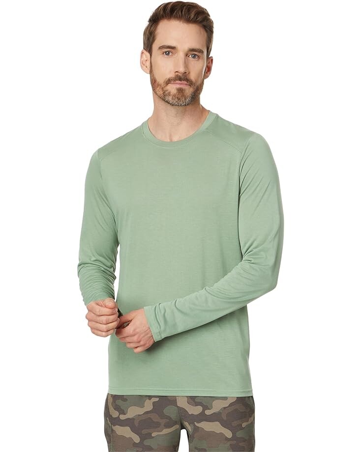 Лонгслив Free Fly Bamboo Lightweight, цвет Palm Green 
Лонгслив Free Fly Bamboo Lightweight, цвет Palm Green