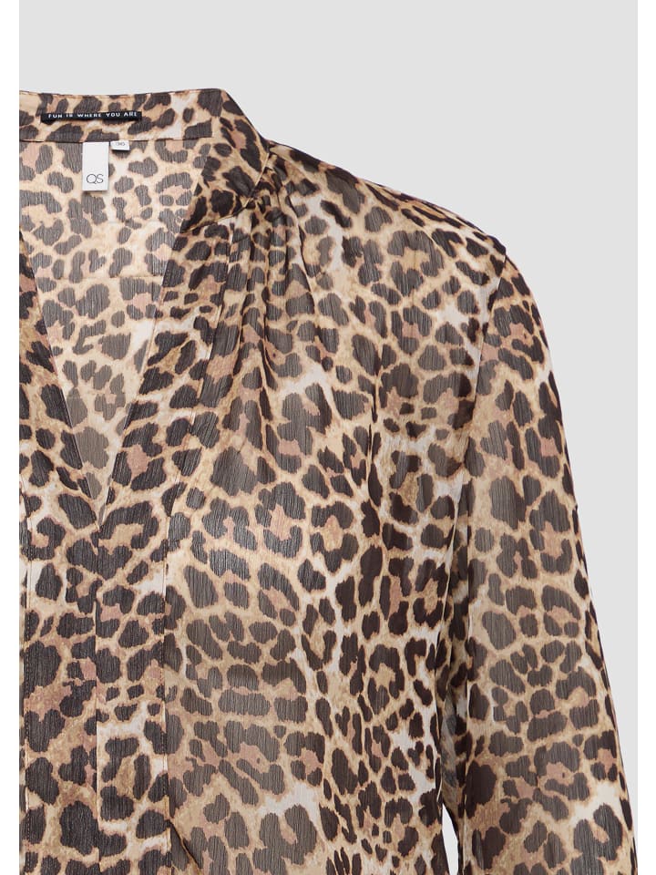 Блузка QS, коричневый
Блузка QS, коричневый