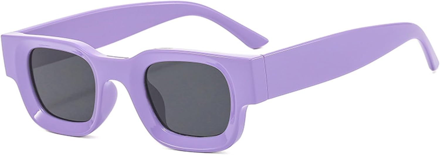 Солнцезащитные очки EYLRIM в толстой квадратной оправе для женщин и мужчин, массивные прямоугольные поляризованные солнцезащитные очки с защитой UV400, A55 Purple/Grey
Солнцезащитные очки EYLRIM в толстой квадратной оправе для женщин и мужчин, массивные прямоугольные поляризованные солнцезащитные очки с защитой UV400, A55 Purple/Grey