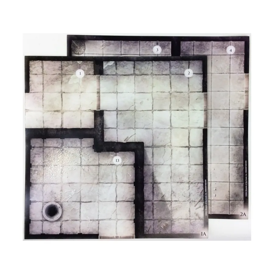 Логово безумного алхимика — игровые плитки, Dungeons & Dragons (3rd Edition) (d20) - D&D Encounters, Worldwide Gameday, & Other Promo Items
Логово безумного алхимика — игровые плитки, Dungeons & Dragons (3rd Edition) (d20) - D&D Encounters, Worldwide Gameday, & Other Promo Items