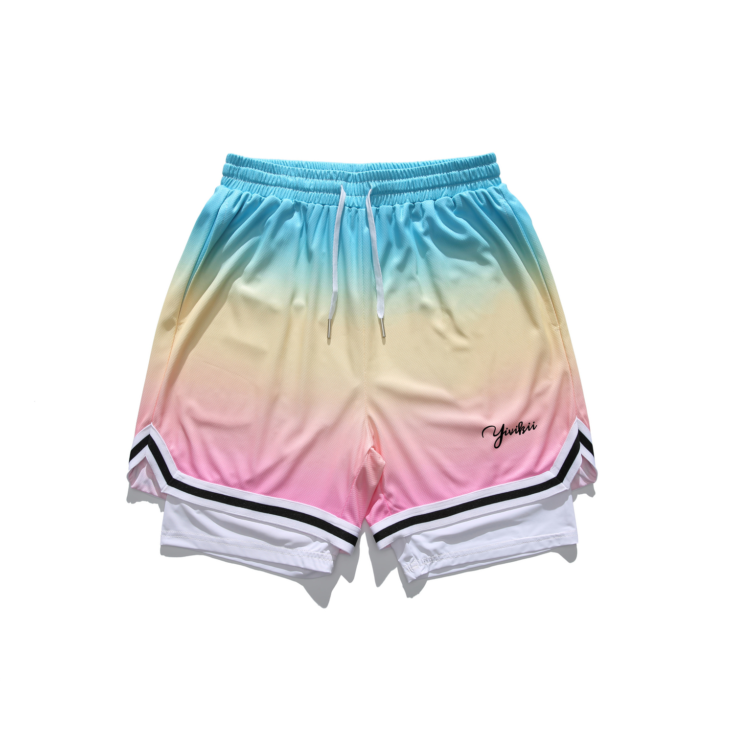 Спортивные шорты унисекс YIVIKII, розовый
Спортивные шорты унисекс YIVIKII, розовый