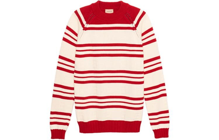 Свитер детский Gucci с круглым вырезом, красный / белый
Свитер детский Gucci с круглым вырезом, красный / белый