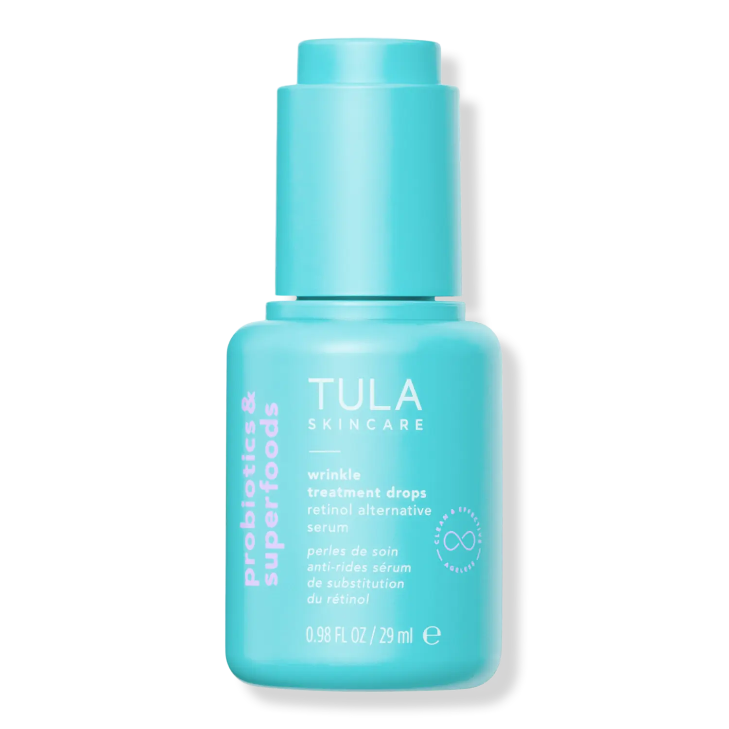 Капли для лечения морщин, сыворотка-заменитель ретинола TULA
Капли для лечения морщин, сыворотка-заменитель ретинола TULA