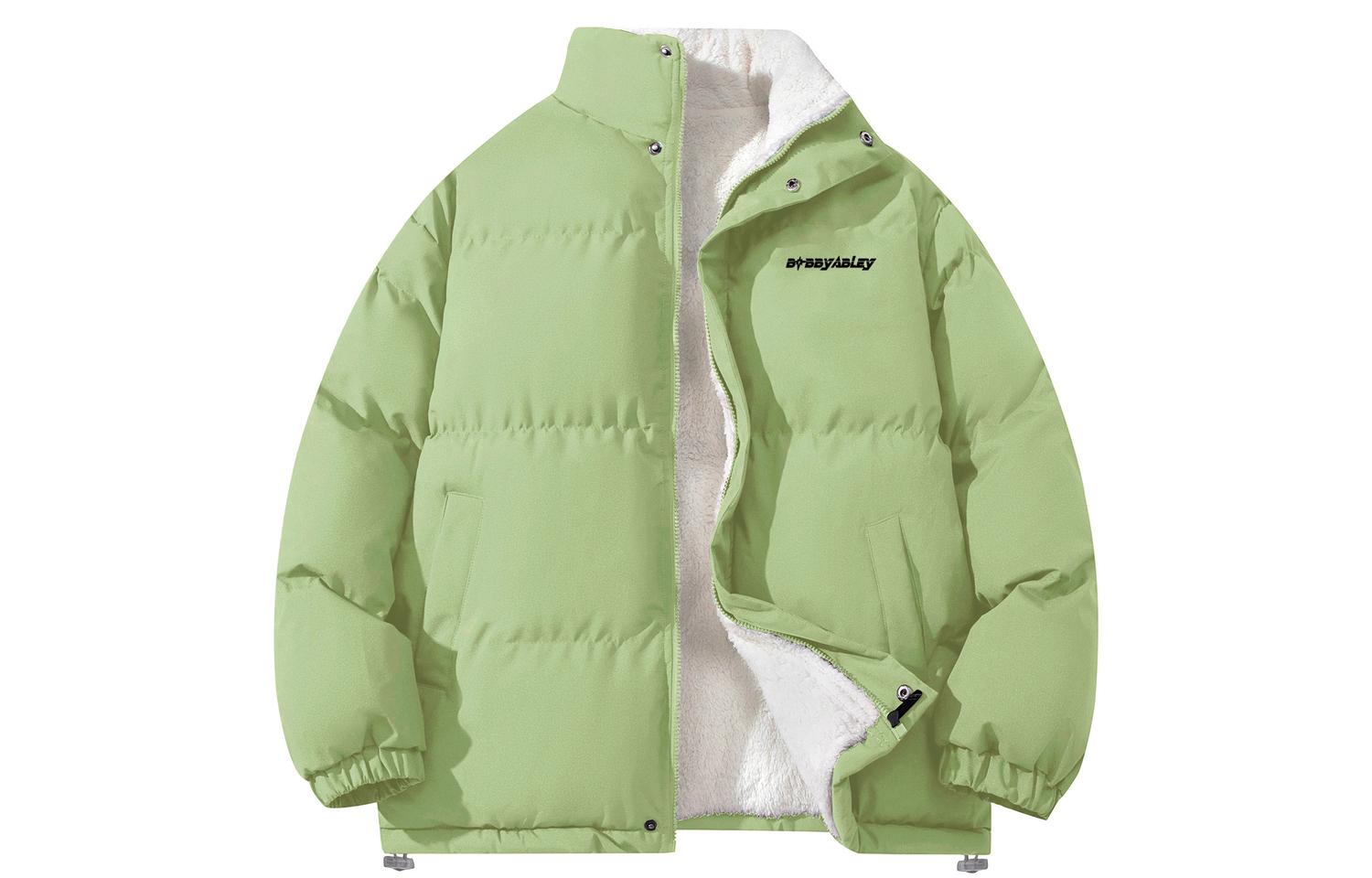 BOBBY ABLEY Пуховик Unisex, Light Green (Lining Thermal Sherpa)
BOBBY ABLEY Пуховик Unisex, Light Green (Lining Thermal Sherpa)