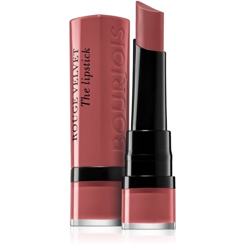 Bourjois, Матовая губная помада Rouge Velvet The Lipstick, оттенок 33, розовая вода, 2,4 г
Bourjois, Матовая губная помада Rouge Velvet The Lipstick, оттенок 33, розовая вода, 2,4 г