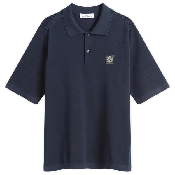 Поло, связанное микрошвом Stone Island, темно-синий синий
Поло, связанное микрошвом Stone Island, темно-синий синий