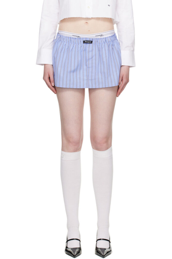 Синяя мини-юбка-боксер HommeGirls
Синяя мини-юбка-боксер HommeGirls