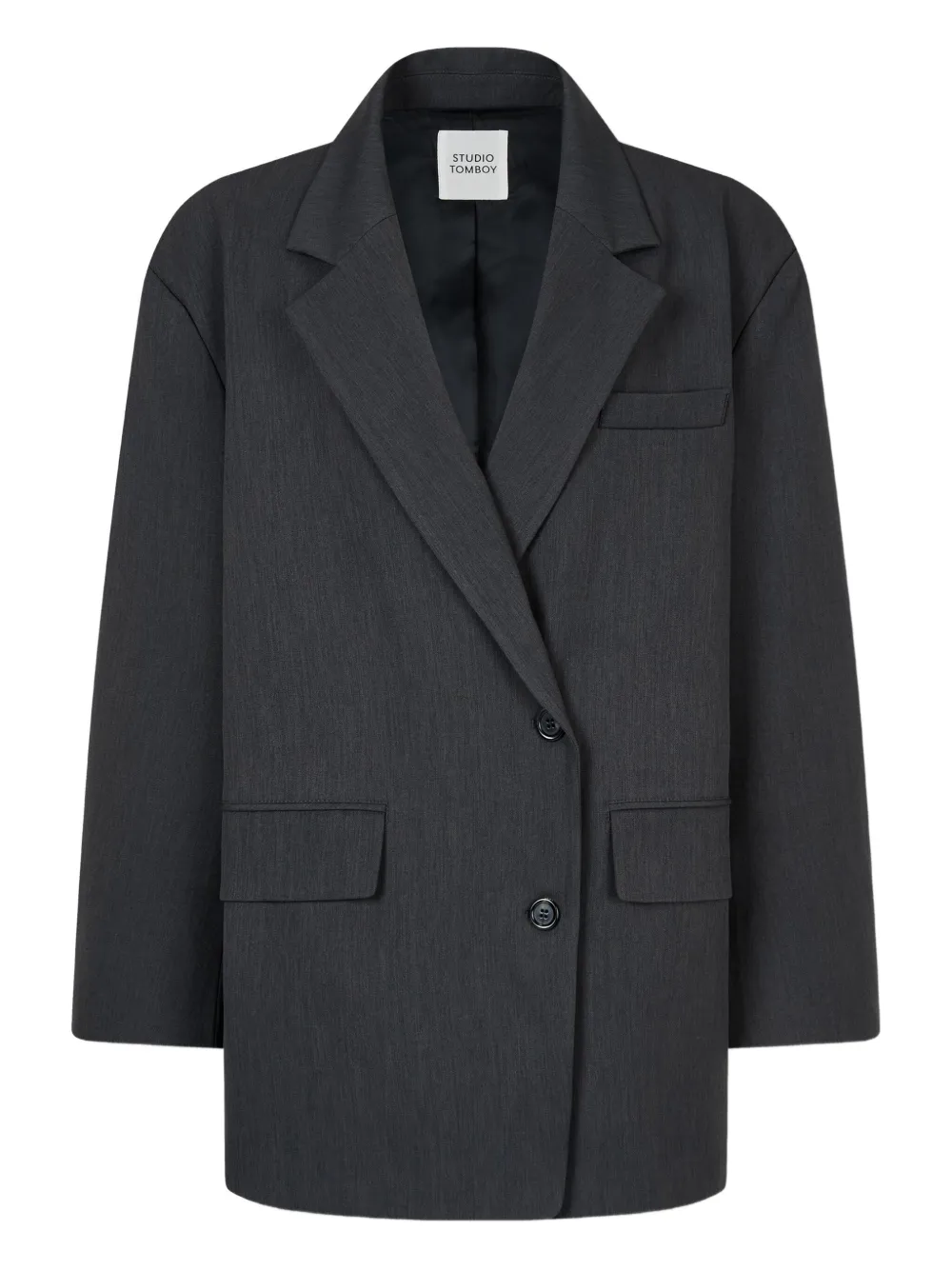 Однобортный пиджак с карманами STUDIO TOMBOY, серый
Однобортный пиджак с карманами STUDIO TOMBOY, серый