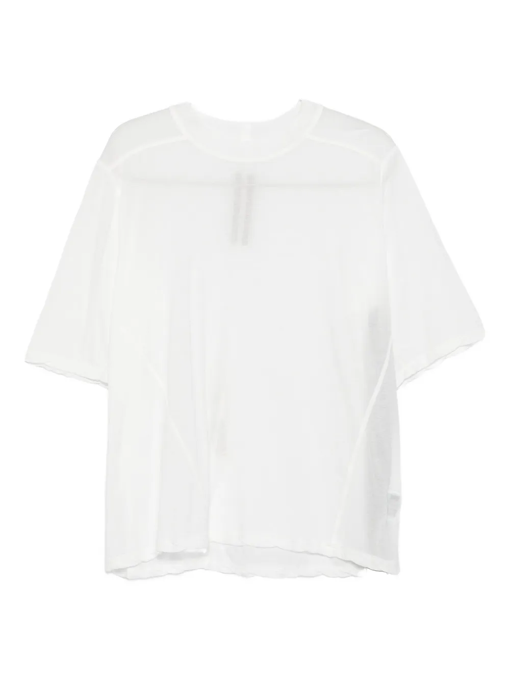 Топ из органического хлопка с асимметричным подолом Rick Owens DRKSHDW, белый
Топ из органического хлопка с асимметричным подолом Rick Owens DRKSHDW, белый