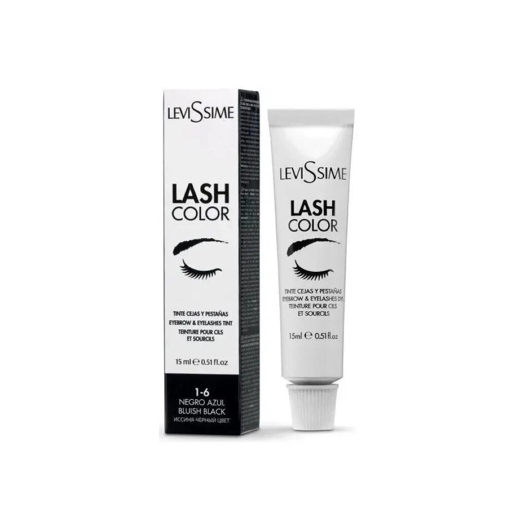LeviSsime, Краска для бровей и ресниц Lash Color № 1.6 Голубовато-черный/Сине-черный, 15 мл
LeviSsime, Краска для бровей и ресниц Lash Color № 1.6 Голубовато-черный/Сине-черный, 15 мл