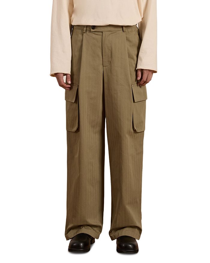 Хава Плиссированные Карго Брюки FOUND, зеленый
Хава Плиссированные Карго Брюки FOUND, зеленый