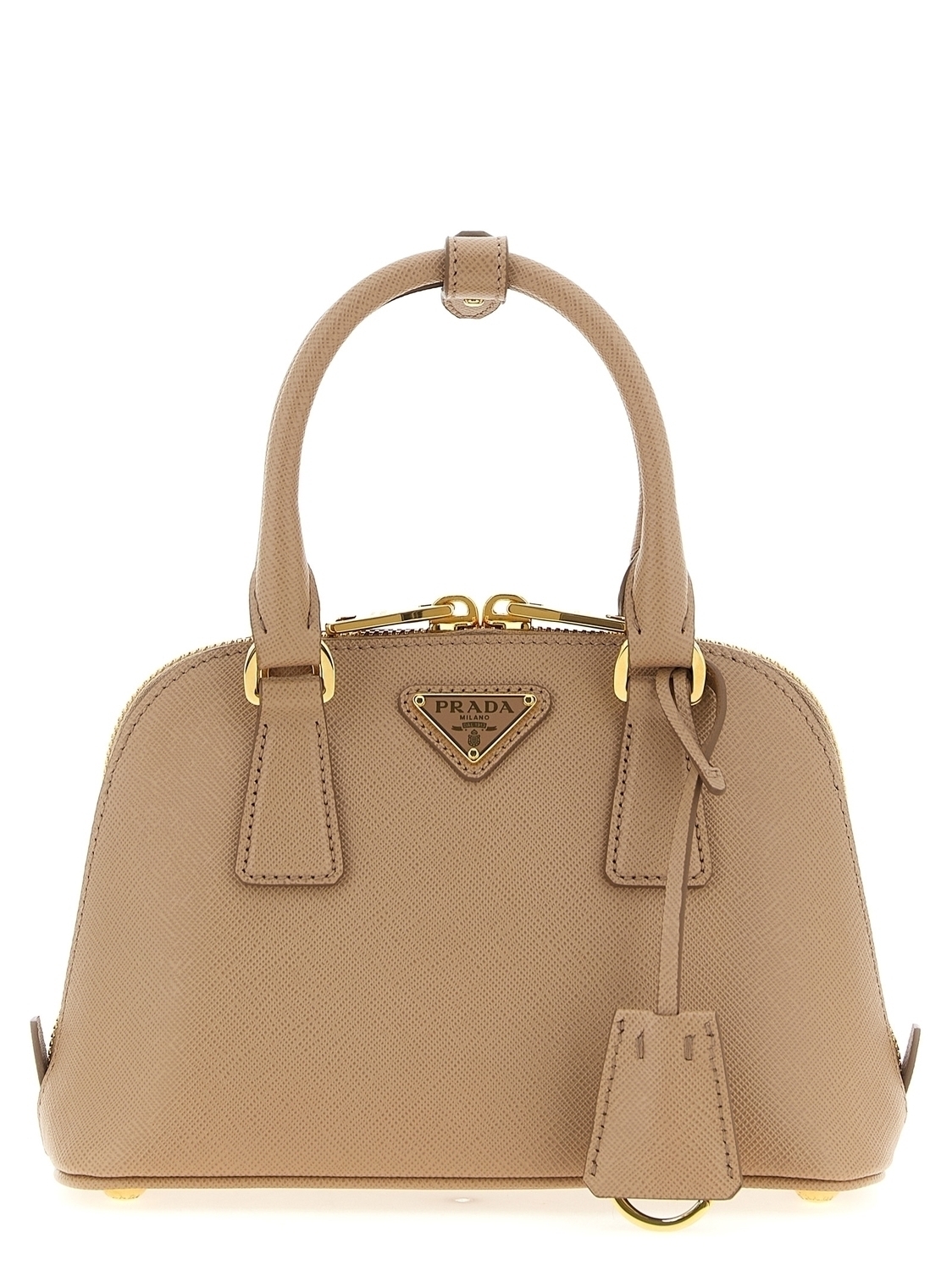 Сумка из сафьяновой кожи Prada, бежевый
Сумка из сафьяновой кожи Prada, бежевый