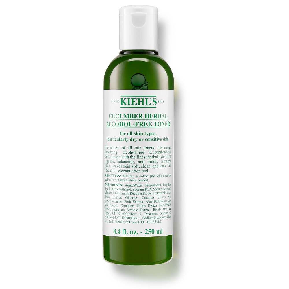 Мягкий тоник для лица без содержания спирта cucumber herbal alcohol-free toner Kiehl'S, 250 мл
Мягкий тоник для лица без содержания спирта cucumber herbal alcohol-free toner Kiehl'S, 250 мл