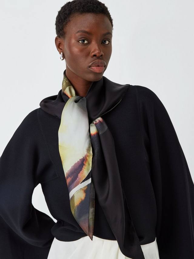 Шелковый шарф Voiletta John Lewis, Black
Шелковый шарф Voiletta John Lewis, Black