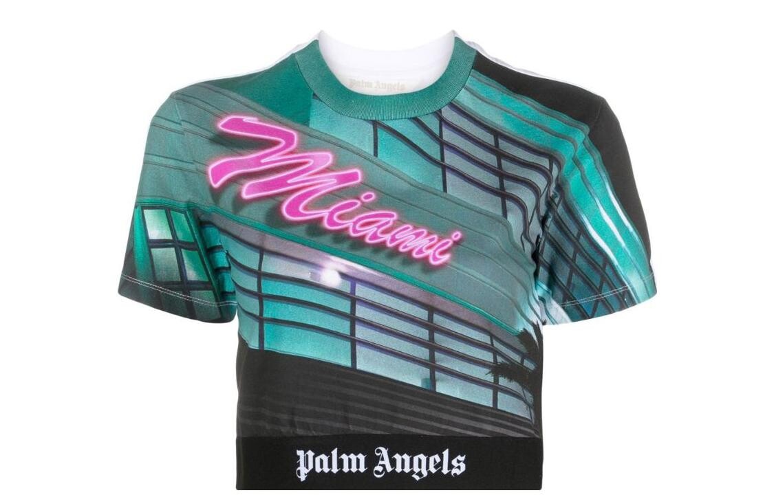 Укороченный топ женский многоцветный Palm Angels
Укороченный топ женский многоцветный Palm Angels