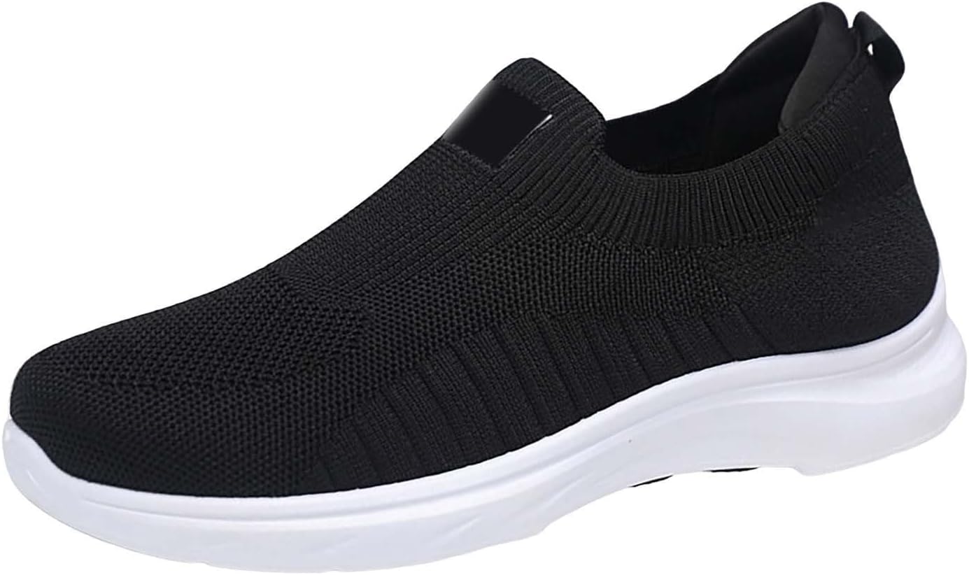 Мужские дышащие повседневные кроссовки из сетки, легкие и удобные, для ходьбы, с эластичной подошвой, лоферы на каждый день Generic, черный
Мужские дышащие повседневные кроссовки из сетки, легкие и удобные, для ходьбы, с эластичной подошвой, лоферы на каждый день Generic, черный