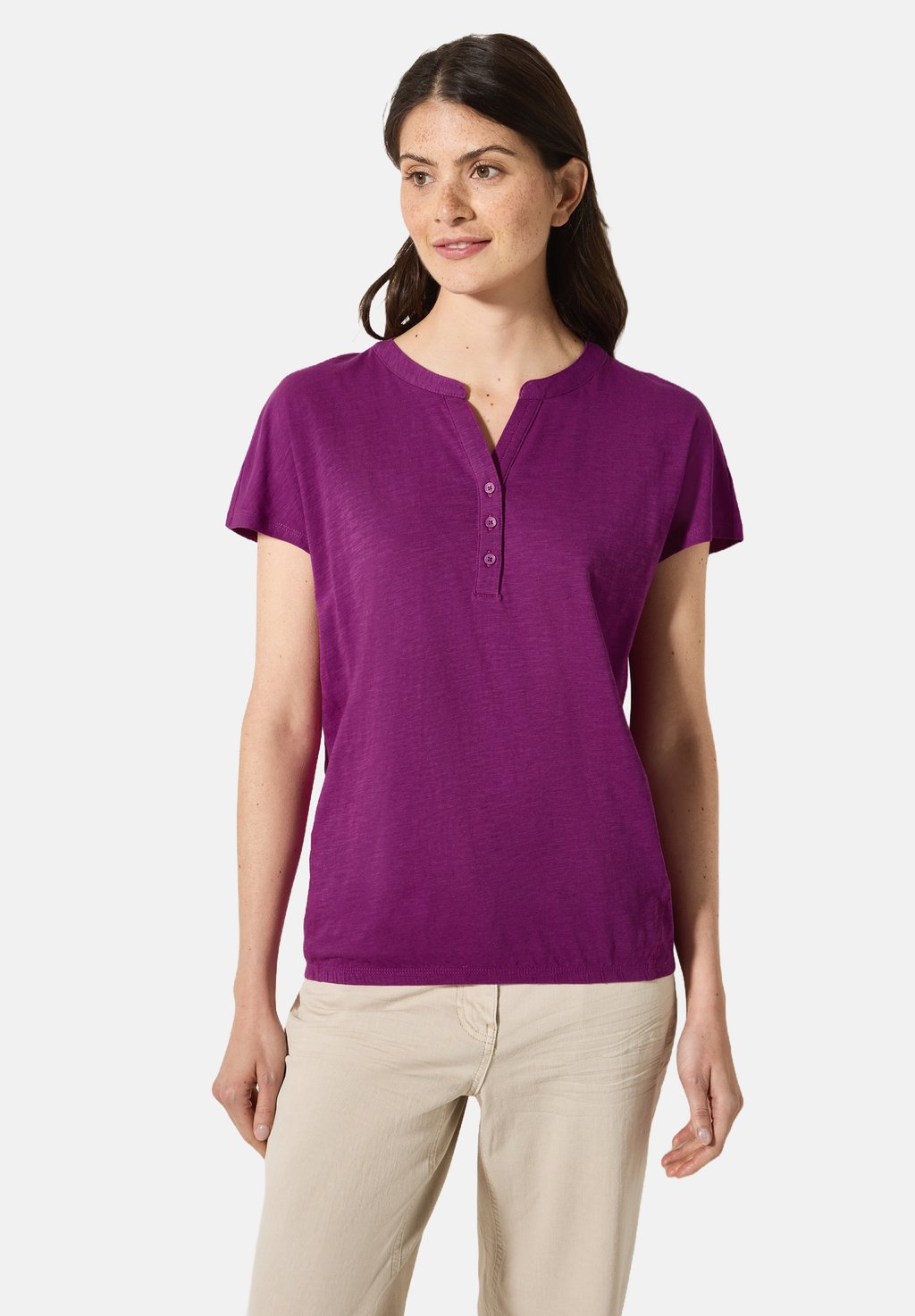 Базовая футболка TUNIKA LOOK Cecil, темно-фиолетовый
Базовая футболка TUNIKA LOOK Cecil, темно-фиолетовый