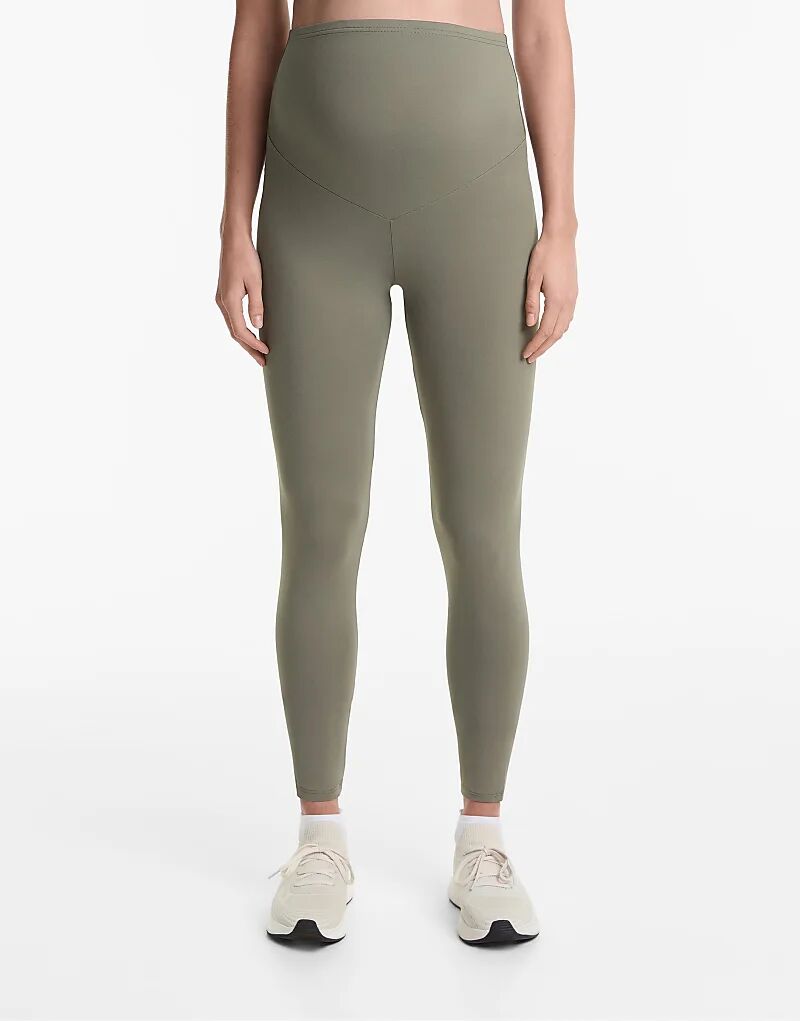 Леггинсы для беременных Oysho Comfortlux 65 см цвета хаки 
Леггинсы для беременных Oysho Comfortlux 65 см цвета хаки