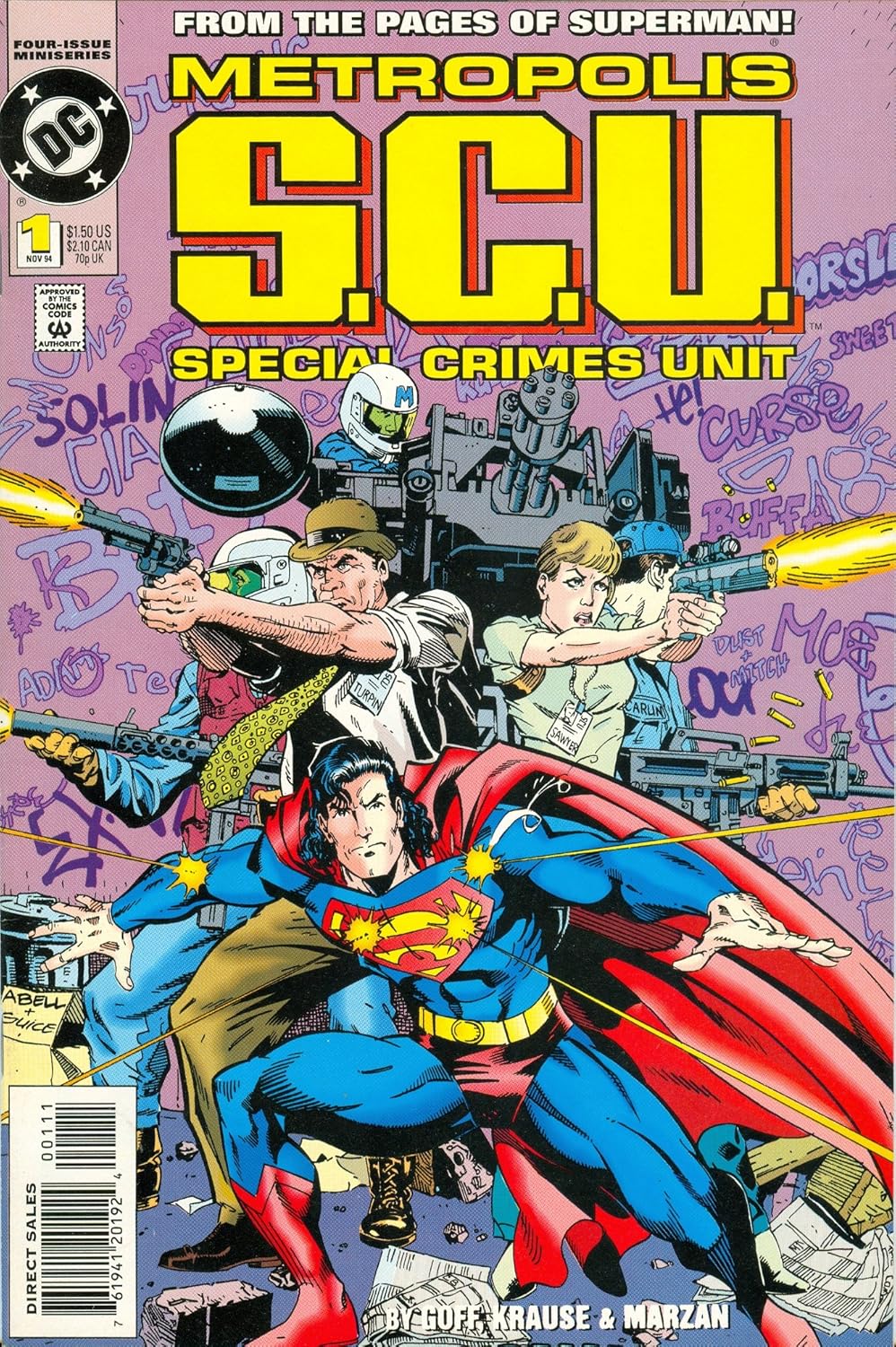 Metropolis SCU #1 (Nov.1994) (DC Comics)
Metropolis SCU #1 (Nov.1994) (DC Comics)