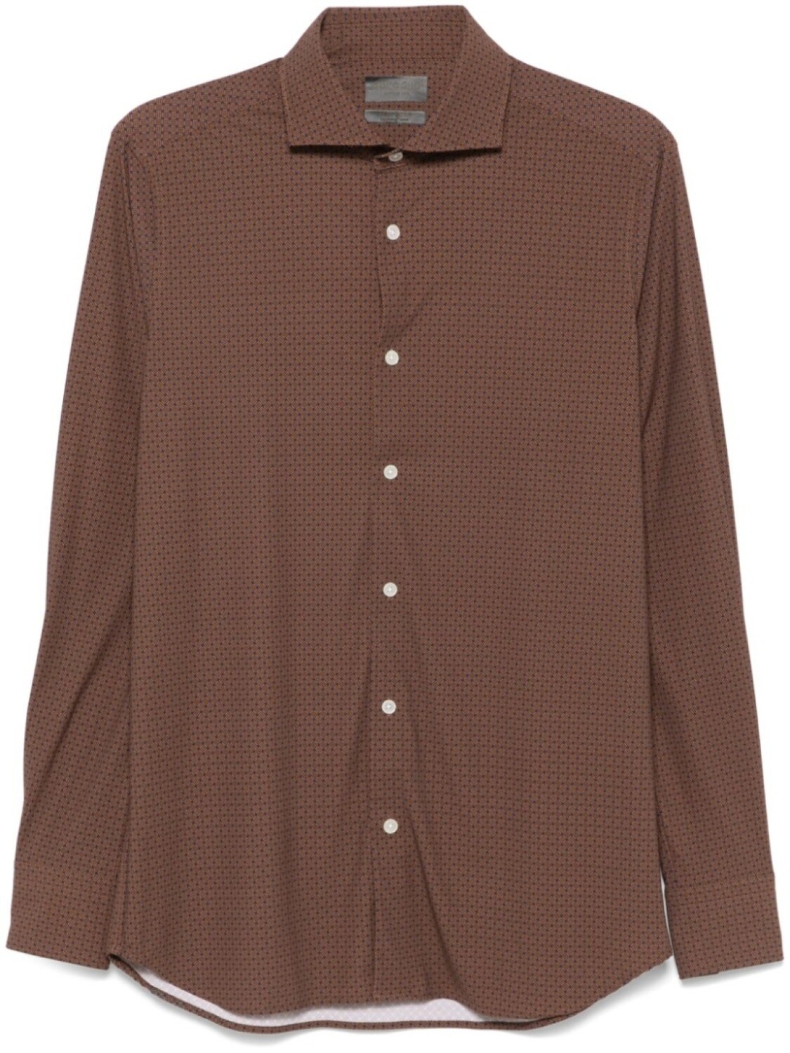 Рубашка с графичным принтом Dell'oglio, коричневый
Рубашка с графичным принтом Dell'oglio, коричневый