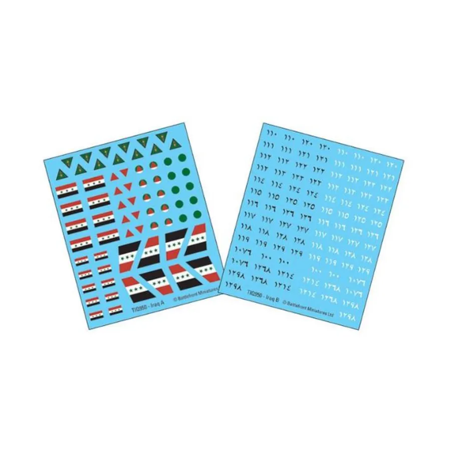 Иракский набор наклеек, Team Yankee - World War III - Core & Assorted
Иракский набор наклеек, Team Yankee - World War III - Core & Assorted