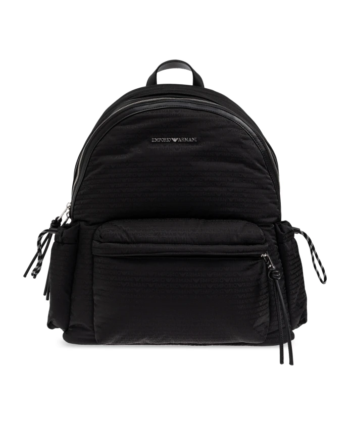 Рюкзак с логотипом Emporio Armani, черный
Рюкзак с логотипом Emporio Armani, черный