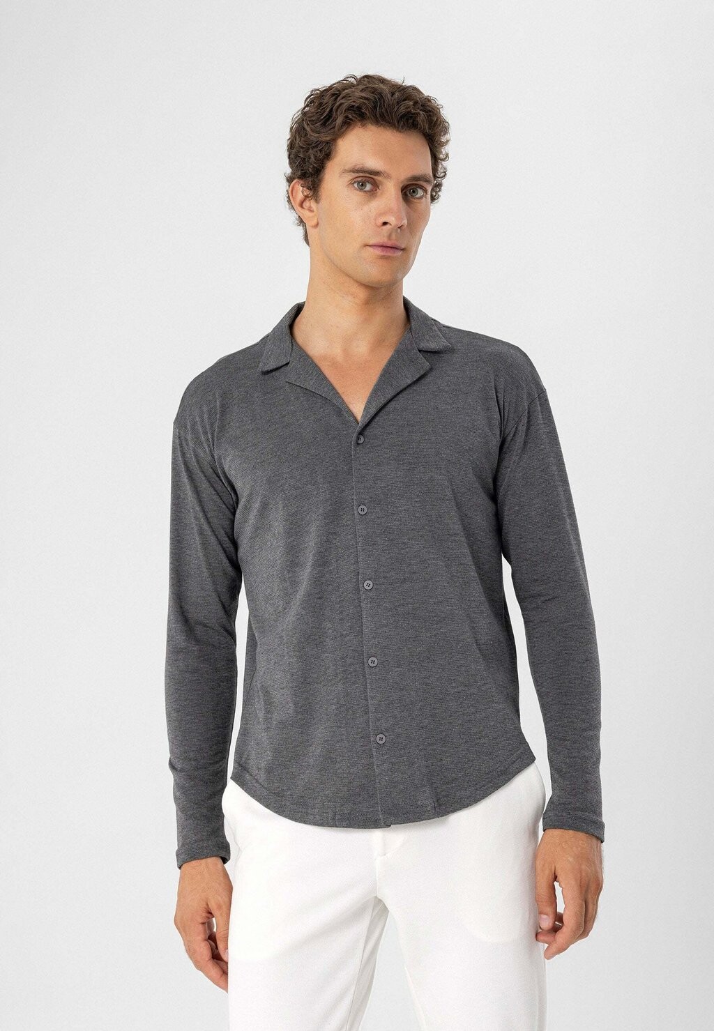 Рубашка LApel COLLAR LONG SLEEVE Antioch, цвет anthracite, Серый, Рубашка LApel COLLAR LONG SLEEVE Antioch, цвет anthracite
Рубашка LApel COLLAR LONG SLEEVE Antioch, цвет anthracite, Серый, Рубашка LApel COLLAR LONG SLEEVE Antioch, цвет anthracite