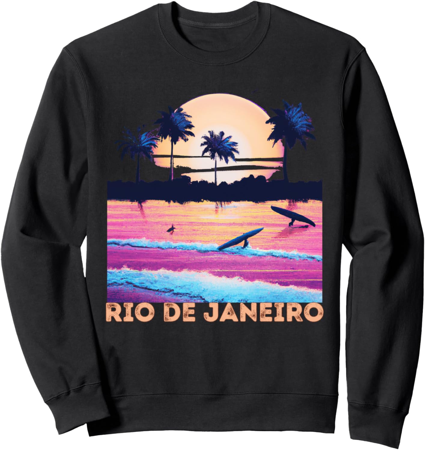 Ретро Рио-де-Жанейро Бразилия Сувенирная толстовка для серфинга Rio De Janeiro Retro Beach Accessories, черный
Ретро Рио-де-Жанейро Бразилия Сувенирная толстовка для серфинга Rio De Janeiro Retro Beach Accessories, черный