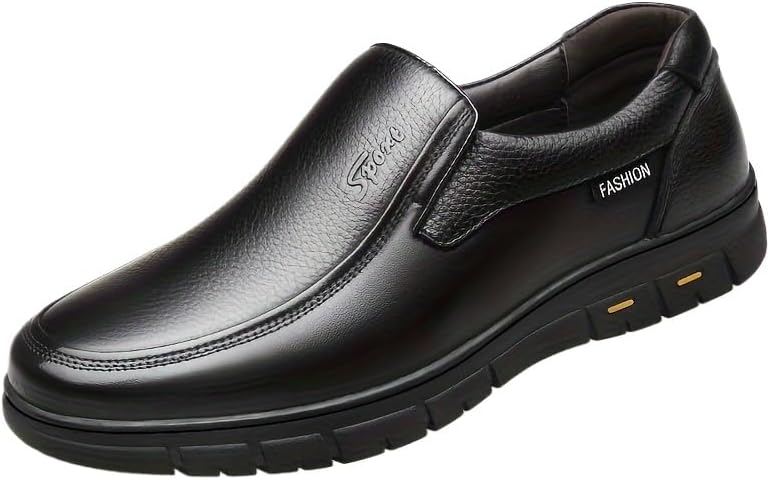 Мужские классические туфли Hhhchpm, прочные с нескользящей подошвой, с круглым носком для свадеб, деловых встреч, вечеринок и офиса, черный
Мужские классические туфли Hhhchpm, прочные с нескользящей подошвой, с круглым носком для свадеб, деловых встреч, вечеринок и офиса, черный