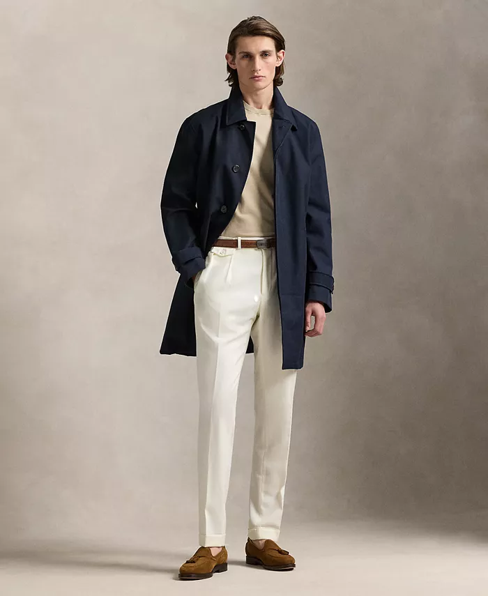 Мужское габардиновое пальто для прогулок Polo Ralph Lauren, синий
Мужское габардиновое пальто для прогулок Polo Ralph Lauren, синий