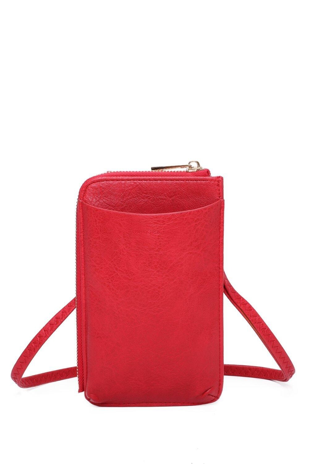 Минималистичный кошелек Enkel для телефона через плечо из искусственной кожи Fontanella Fashion, красный
Минималистичный кошелек Enkel для телефона через плечо из искусственной кожи Fontanella Fashion, красный