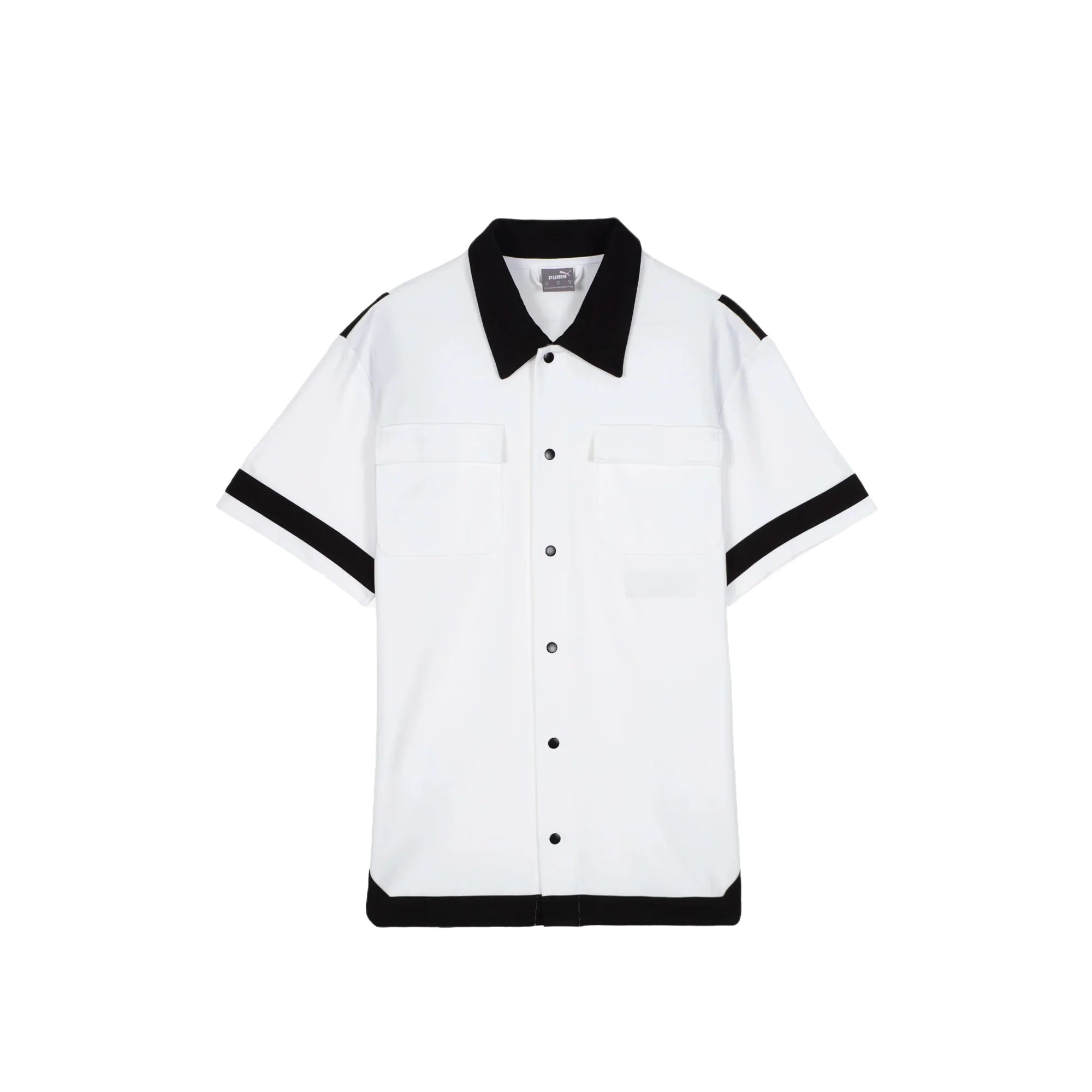 PUMA Мужская рубашка бело-черная
PUMA Мужская рубашка бело-черная