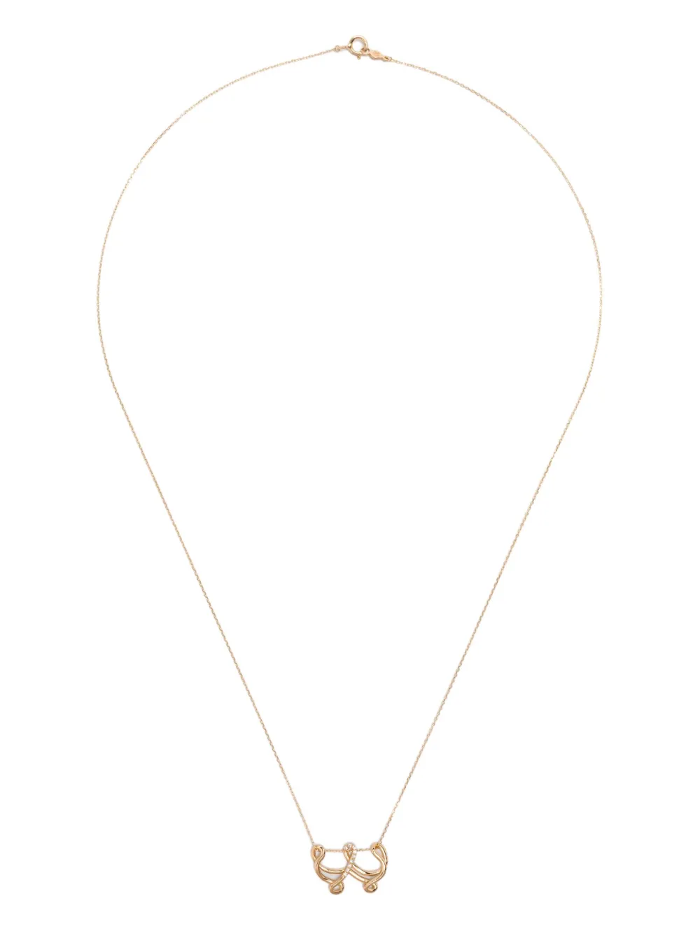 Бриллиантовое колье с буквой W из 18-каратного желтого золота Charlotte Chesnais, золотой
Бриллиантовое колье с буквой W из 18-каратного желтого золота Charlotte Chesnais, золотой