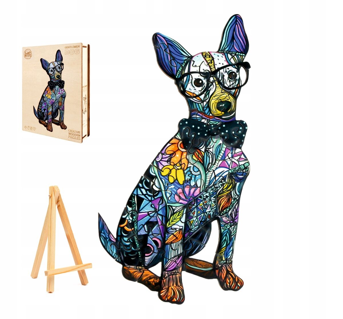 Деревянный Пазл Для Взрослых, Большой, 280 Деталей Собака В Деревянной Коробке Pasjo24
Деревянный Пазл Для Взрослых, Большой, 280 Деталей Собака В Деревянной Коробке Pasjo24