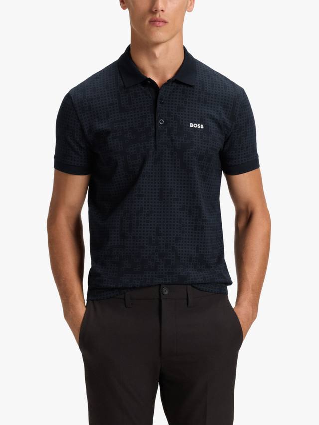 BOSS Хлопковая поло с коротким рукавом Regular Fit HUGO BOSS, Black
BOSS Хлопковая поло с коротким рукавом Regular Fit HUGO BOSS, Black