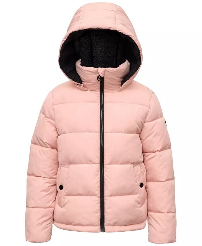 Пуховик Michael Kors Big Girls на флисовой подкладке с капюшоном и молнией во всю длину, розовый
Пуховик Michael Kors Big Girls на флисовой подкладке с капюшоном и молнией во всю длину, розовый