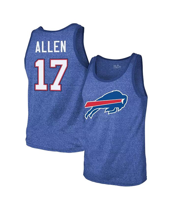 Мужская майка Josh Allen Royal Buffalo Bills Tri-Blend с именем игрока и номером Majestic
Мужская майка Josh Allen Royal Buffalo Bills Tri-Blend с именем игрока и номером Majestic