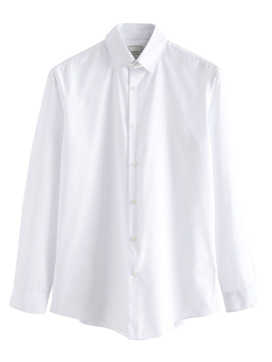Рубашка обычного кроя на пуговицах Next, белый
Рубашка обычного кроя на пуговицах Next, белый